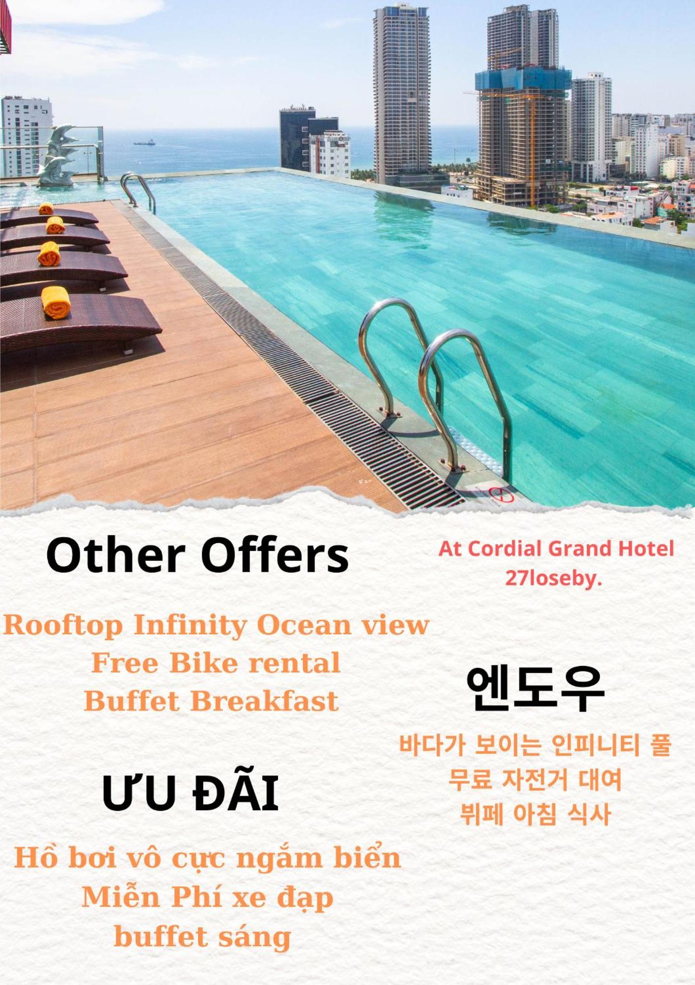 Cordial Beach Hotel Da Nang Eksteriør bilde